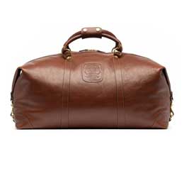 Cavalier III No. 98 Vintage Chestnut Leather Luggage Bag
