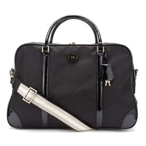 Anya Hindmarch Black Nylon Latimer Luggage bag