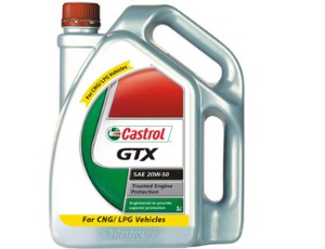 Castrol GTX CNG Engine Oil 20W-50 1tr
