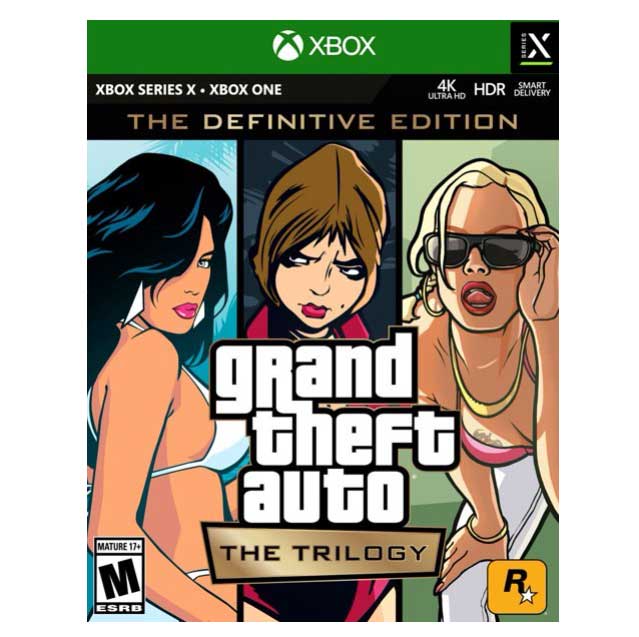 Grand Theft Auto: The Trilogy - The Definitive Edition, Rockstar, Xbox Series X, Xbox One Video game