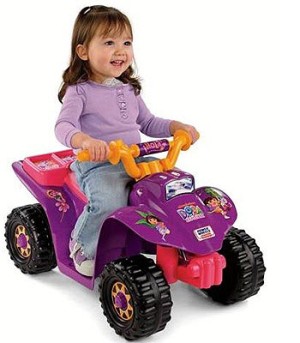 Power Wheels Fisher-Price Dora the Explorer Lil Quad Toy