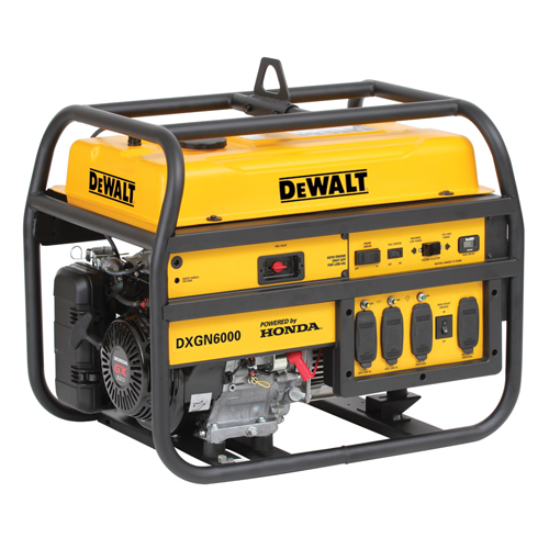 DeWalt DXGN6000 - 5.3 KVA Petrol Portable Generator 