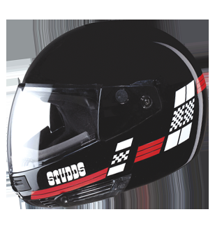 Studds Ninja With Reflective Decor  Helmet