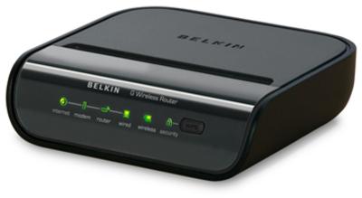 Belkin Wireless Router Horizontal (Black)