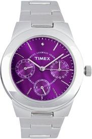 Timex Analog Watch - For Women (Silver)