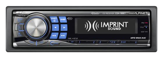 Alpine CD Head Unit CDA-9887