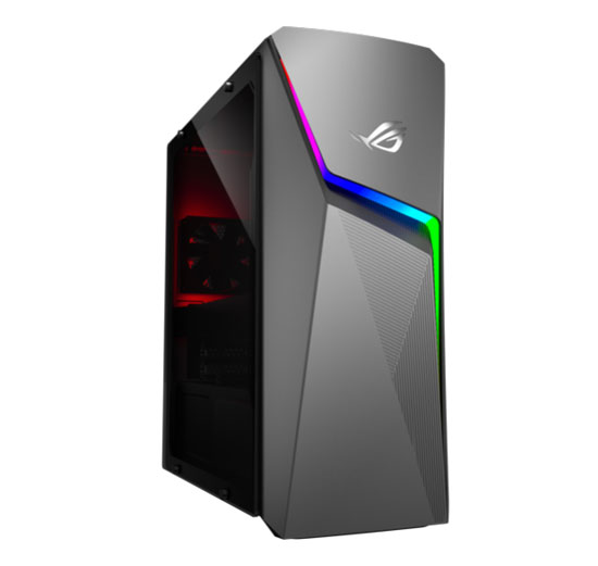 ASUS ROG Strix GL10 Gaming Desktop AMD Ryzen 5-3600X, NVIDIA GeForce GTX 1660TI, 8GB DDR4 RAM, 256GB PCIe SSD