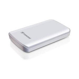 Transcend 500GB StoreJet 25D2 Portable Hard Drive - White