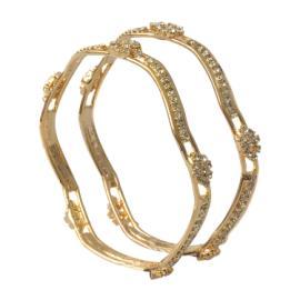 Noor (HI-1052 Gold) Bangles