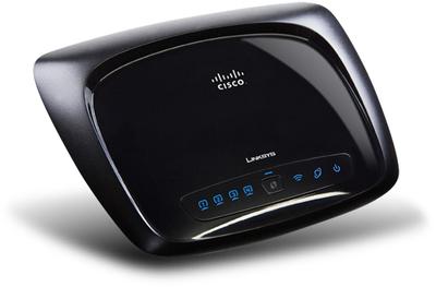 Cisco Linksys WRT120N Wireless-N Home Router (Black).