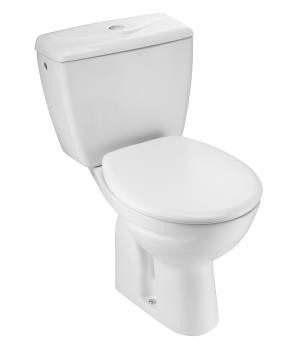 Kohler Atila 2-Pc P-trap toilet with Quiet-Close seat & cover - K-1804IN-S 