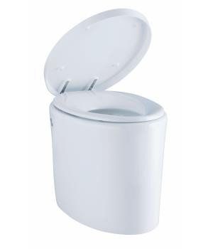 Kohler Purist Hatbox 1-Pc comfort height toilet with Quiet-Close seat & cover, 305mm rough-in, 240V - K-3492K