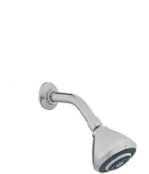 Kohler Nateo 4 function showerhead with arm and flange in Polished Chrome - K-7389IN 