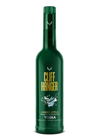 Cliffhanger Green Apple Premium Handcrafted Vodka 750 ml