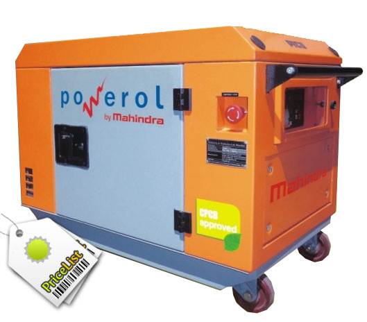 Mahindra powerol 5 kVA Diesel Portable Genset 1105 SI 