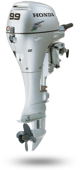 Honda 9.9 HP 4-Stroke Outboard boat engine