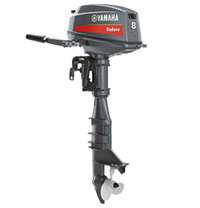 Yamaha E8D Enduro Marine Outboard boat engine In-line 2 5.9 (8)kW (ps) @5000 rpm
