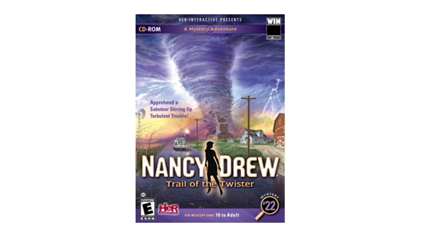 Microsoft Interactive Nancy Drew 22 Trail of the Twister PC Game