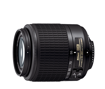 Nikon AF-S DX ZOOM-NIKKOR 55-200MM F/4-5.6 G ED