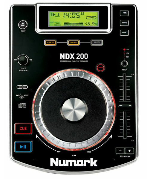 Numark DJ Player NDX200 Tabletop