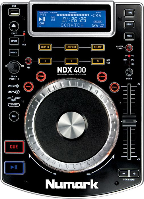 Numark DJ Player NDX400 Tabletop