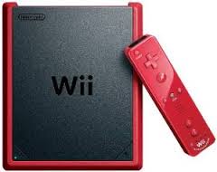 Nintendo Wii Mini Video Game Console - Red
