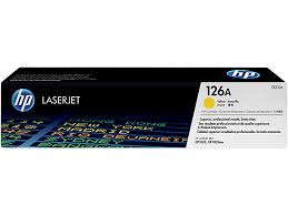 HP 126A Yellow Original LaserJet Toner Cartridge