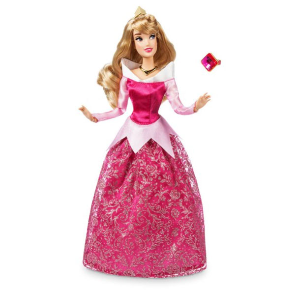 Disney Princess Aurora Classic Doll with Ring for Girls
