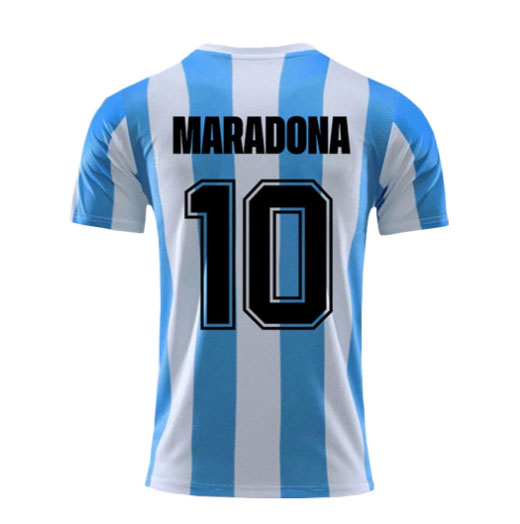 Diego Maradona Argentina Football  Team Fan Jersey