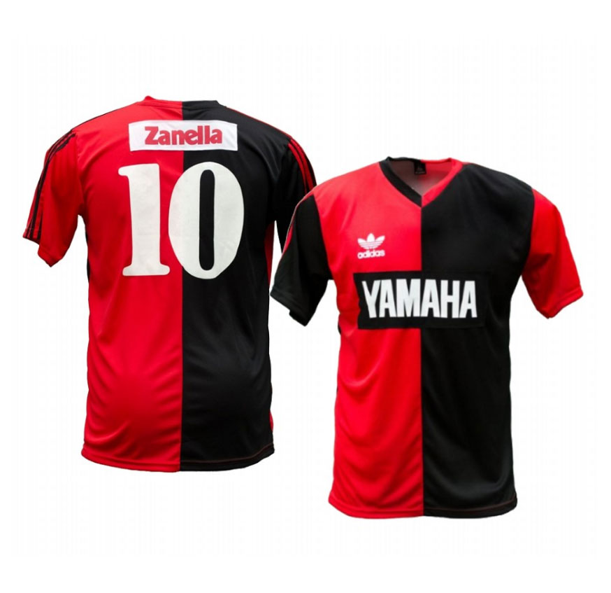 Newells Old Boys Diego Maradona Black Red Jersey