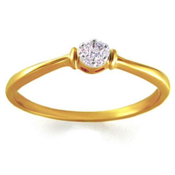 Gili TRI003 Ladies Ring 18KT Y Gold 1.5