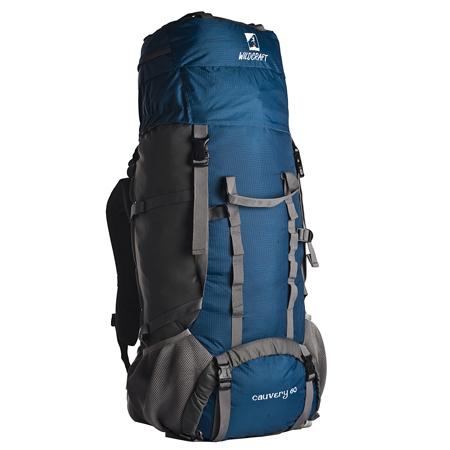 Wildcraft Cauvery 60 Top Loading Rucksack in Color Blue