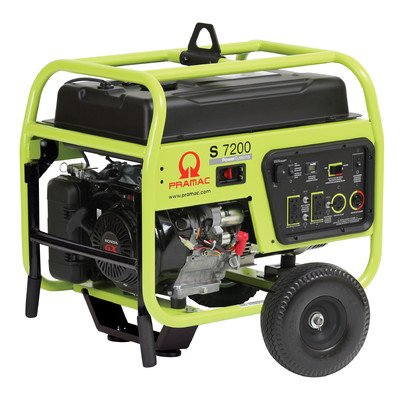 Pramac S7200 Petrol 8 KVA Recoil/Electric  start Portable Generators