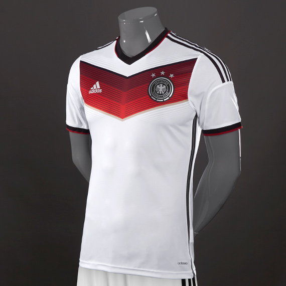 Adidas Germany World Cup Jersey White/Black & Red