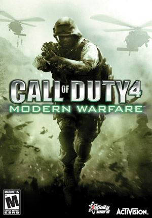 Call of Duty 4 - Modern Warfare PC Game DVD