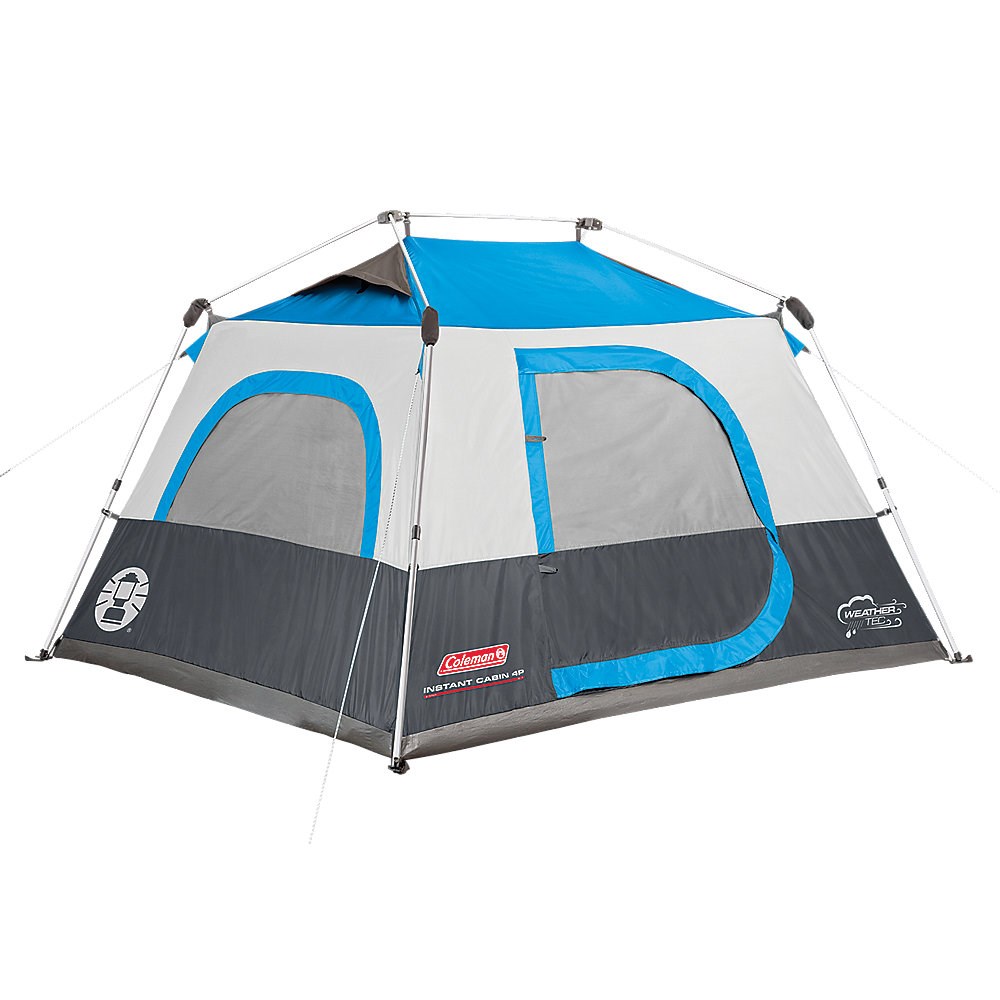 COLEMAN 4-PERSON INSTANT CAMPING TENT