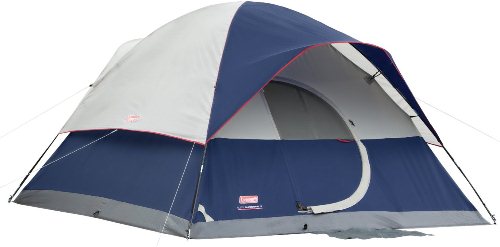 COLEMAN HINGE DOOR TENT & LIGHTED CAMPING TENT