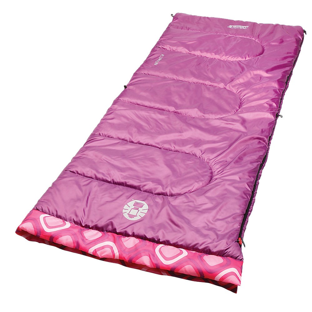 COLEMAN RECTANGULAR YOUTH GIRLS SLEEPING BAG 