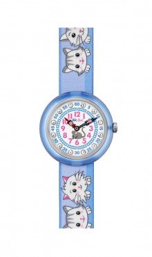 Swatch  CUTY  CATS  IN  BLUE ZFBNP013   Watch