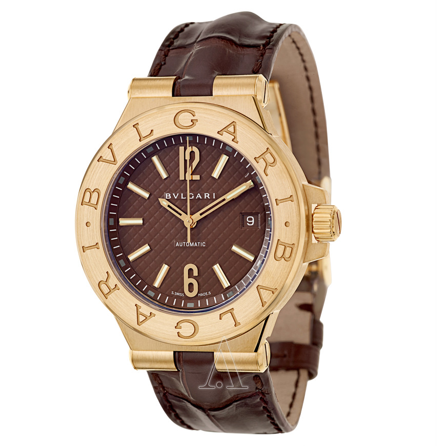 BULGARI DIAGONO DG40C11GLD WATCH