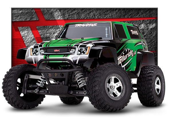 Traxxas 67044-1 Telluride 4X4: 4WD Electric Extreme Terrain 4WD Truck RC Toys