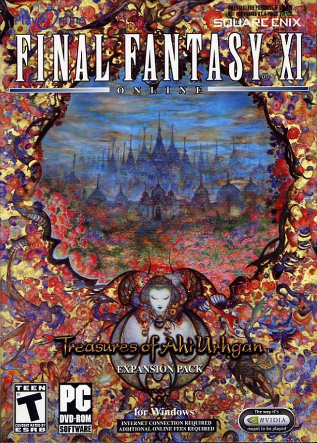 Final Fantasy XI: Treasures of Aht Urhgan PC Game DVD