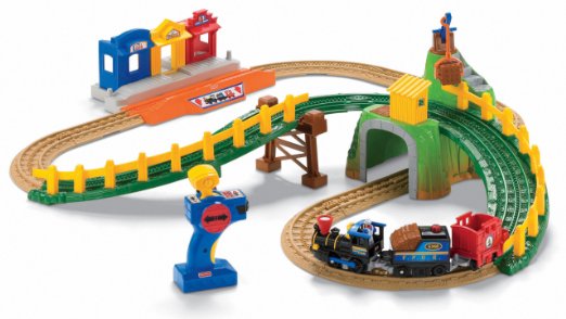 Fisher-Price GeoTrax Remote Control Timbertown Railway RC Toys