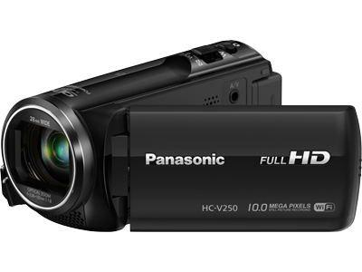 Panasonic  V250:  Full HD  WiFi  Enabled  50X  Camcorder