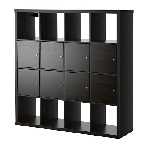 Ikea KALLAX Shelving Unit With 8 Inserts Shelf