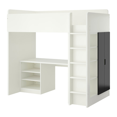 IKEA STUVA Loft Bed Combo With 2 Shelves/2 Doors  For Children