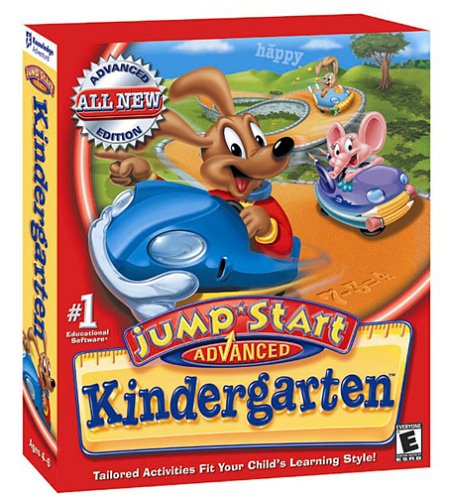 JumpStart Advanced Kindergarten Mac Game DVD