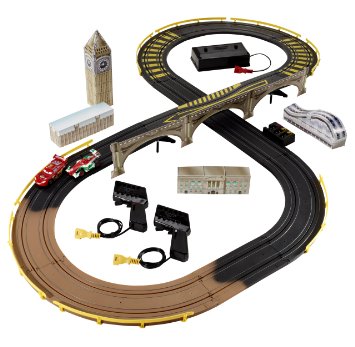 Cars 2 R/C London City Raceway Slot Car Racing Set RC Toys