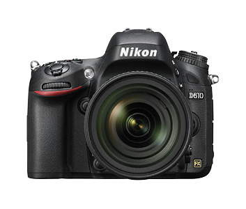 Nikon 24.3 Mega pixels D610 DSLR