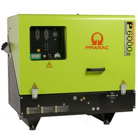 Pramac P6000S Diesel 5.34  KVA Electric  Start Portable Generators